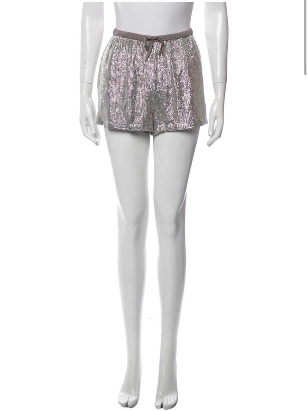 Calypso Saint Barth sequin mini shorts